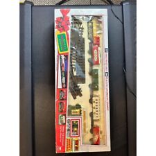 New Bright Santa's Musical Express Christmas Train Set G Scale Complete Track picture