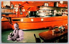 Louis C Wachsmuth Shellfish Restaurant Interior Portland Oregon VNG UNP Postcard picture