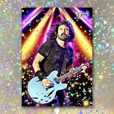 Dave Grohl Holographic Headliner Sketch Card Limited 1/5 Dr. Dunk Signed picture