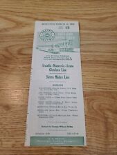 Vintage 1949 Pacific Electric Rail Motor Coach Timetable Arcadia Sierra Madre picture
