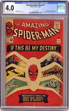 Amazing Spider-Man #31 CGC 4.0 1965 4202544003 1st app. Gwen Stacy, Harry Osborn picture