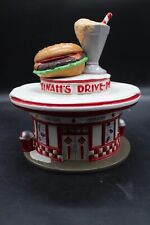Dept. 56 Snow Village 1993 Dinah's Drive In #54470 Ice Cream & Burgers picture