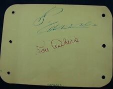 Primo Carnera & Lou Ambers Champions Autograph Boxing Original RARE COMBINATION picture