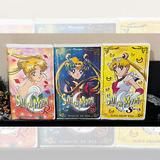 Sailor Moon Movie Trilogy VHS Set | Vintage Anime Video | Dubbed In English picture