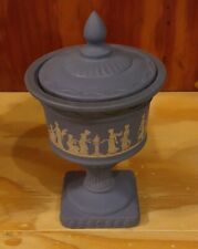 Vintage Avon Avonshire Blue Perfumed Candle Holder Decanter New picture