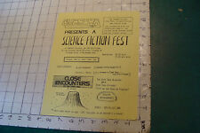 Vintage High Grade CONVENTION item:QUESTAR Science Fiction Fest 1979 flyer paper picture