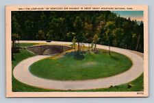 Postcard The Loop Over On Newfound Gap Highway In Great Smoky Mountains National picture