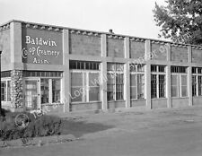 1938 Baldwin Co-Op Creamery, Baldwin City, Kansas Old Photo 8.5