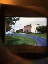 Lot Of 6 Sylvania Plant Buildings Show Booth Employees Original 1961 35mm Slides picture