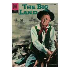 Big Land #1 in Fine minus condition. Dell comics [t. picture