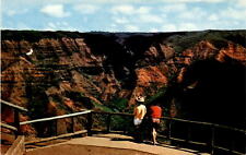 Waimea Canyon Kauai Hawaii breathtaking colors scenic masterpiece Postcard picture