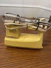 Vintage General Electric 3 Speed Hand Mixer Harvest Gold Works DIM24 picture