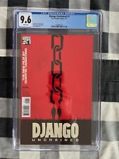 Django Unchained #1 CGC 9.6 WP NM+ 2013 Vertigo #1 Film Art Quentin Tarantino picture