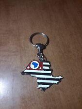 State Of Texas Metal Keychain picture