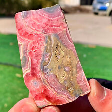 55G Rhodochrosite Crystal Slab Slice AAA+ : Love / Compassion / Light Argentina picture