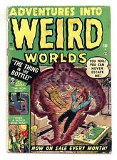 Adventures into Weird Worlds #2 GD- 1.8 1952 picture
