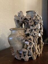 Hand-carved Soapstone Vase picture