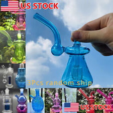 3Pcs/Set Glass Hookah Water Pipe Smoking Bong Glass Bubbler Shisha Pipe Hookah picture