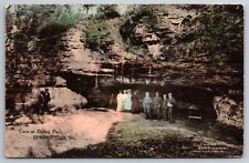 Cave At Doling Park Springfield MO C1911 Postcard S21 picture