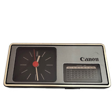 Vintage Canon clock with calendar 1987-89 RARE picture