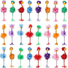24 Pcs Flamingo Ostrich Novelty Pens Funny Fluffy Flamingo Pen Fun Pens for Kids picture