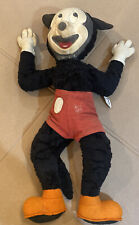 MICKEY MOUSE GUND 1940’s RARE WITH ZIPPER ON BACK 22 “ picture