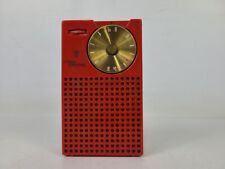 (RARE) Vintage Regency Model TR-1 Red Transistor Radio (TESTED) picture