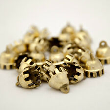 12 pcs Brass Bells Cute Claw Bells Wedding Bells Motorcycle Bells Polished Brass picture