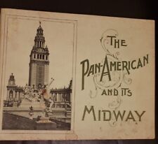 World's Fair 1901, Buffalo, NY, Pan-American and it's Midway photo booklet picture
