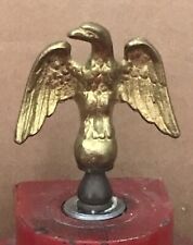 old vintage Finial Brass Metal Eagle Topper Fire Alarm Police Call Box Gamewell picture