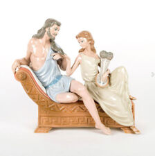 Large LLADRO SAMSON AND DELILAH 5051 RARE RETIRED PORCELAIN FIGURE NO BOX picture