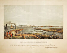 Print: View Of Charleston, South Carolina, circa 1835 picture