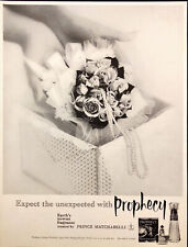 1962 Prophecy Perfume Prince Matchabelli Vintage Print Ad Wedding picture