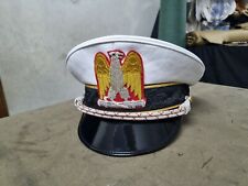 WW2 WWII ITALIAN FASCIST OFFICER VISOR / HAT / CAP Reproduction picture