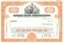 Sperry Rand Corp. - 1955 dated Specimen Stock Certificate - Specimen Stocks & Bo picture