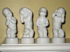 Vtg Bing Grondahl Figurines THE 4 ACHES Babies by Sven Lindhart Denmark MINT picture