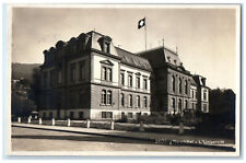 1930 The University of Neuchatel Switzerland Vintage RPPC Photo Postcard picture