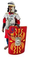 Roman Trooper Helmet and Roman Shield With Medieval Armor Roman Lorca Jacket New picture