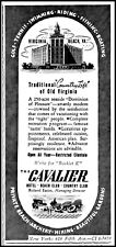 1940 The Cavalier Virginia Beach Hotel country club vintage art print ad ads71 picture