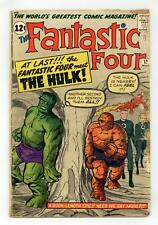 Fantastic Four #12 GD 2.0 1963 picture