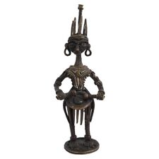 Antique Finish Brass Tribal Drummer Musician Decorative Figurine Statue picture