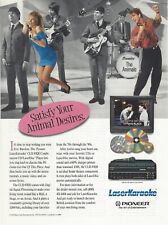 1993 Pioneer LaserKaraoke LaserDisc The Animals vintage print ad advertisement picture