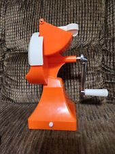 Vintage MCM Vegetable Cheese Grater Slicer 2 Blades Included MCM Plastic Retro picture