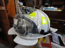 MSA CAIRNS Eagle Fire Helmet White w/Guard, Goggles Rare from JP NEW picture
