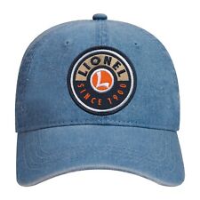 New Casual Look LIONEL TRAINS Collector's Faded Denim Hat  picture