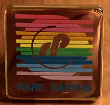 RP Rhône-Poulenc Rare Earths Vintage Pin. Cool Design picture