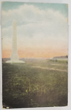 1914 U.S Government Monument Marsh View Jamestown Virginia Antique Postcard picture