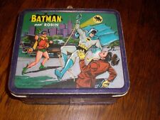 Batman And Robin  METAL LUNCH BOX 1966 ALADDIN picture