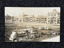 FORT RILEY Kansas 1918 RPPC Airplanes Main Grounds WWI Military rare View picture