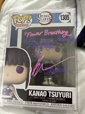 Signed Funko Kanao Tsuyuri Brianna Knickerbocker Jsa Demon Slayer Anime Quote picture